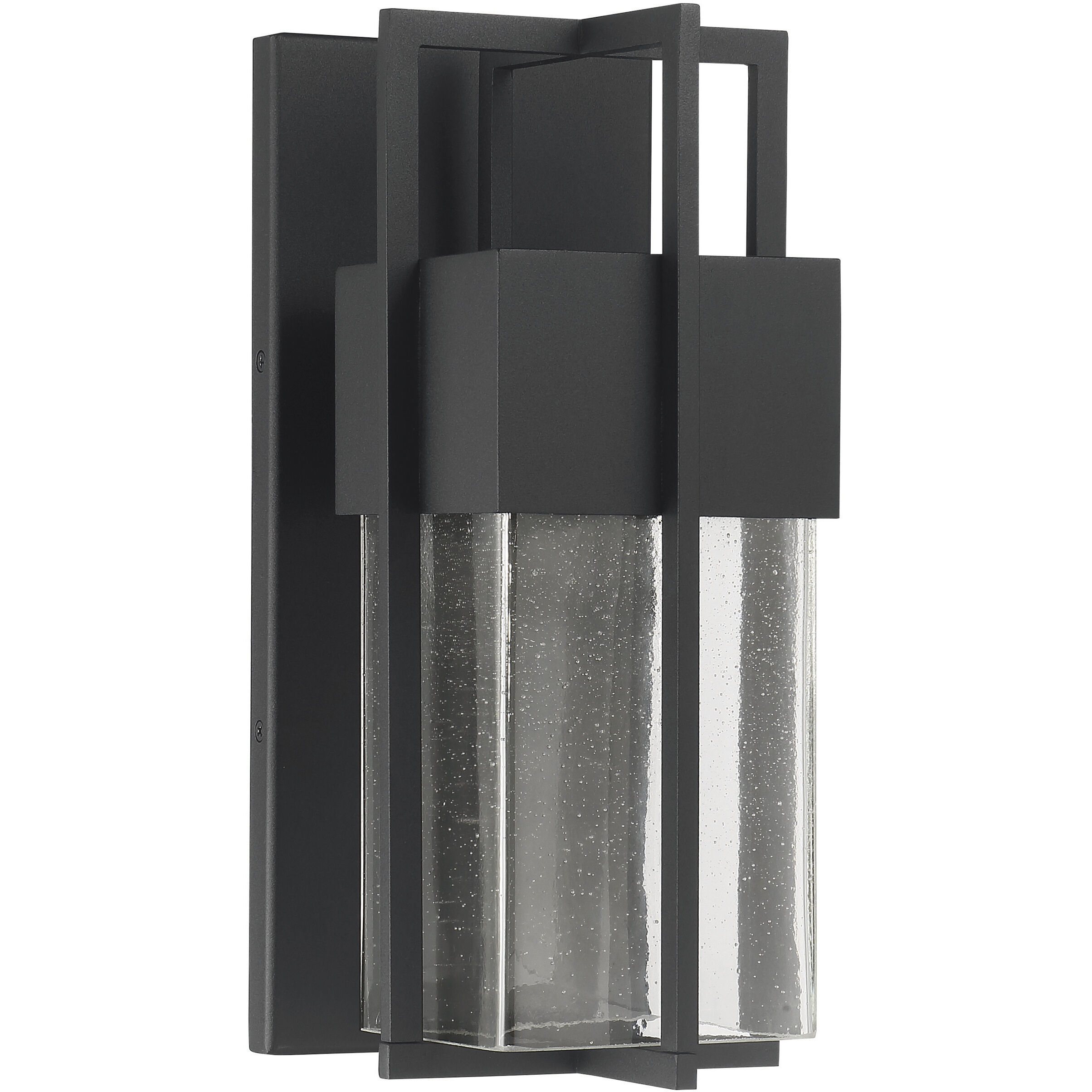 Kingler LED 14.25 inch Powder Coated Black Outdoor Wall Sconce